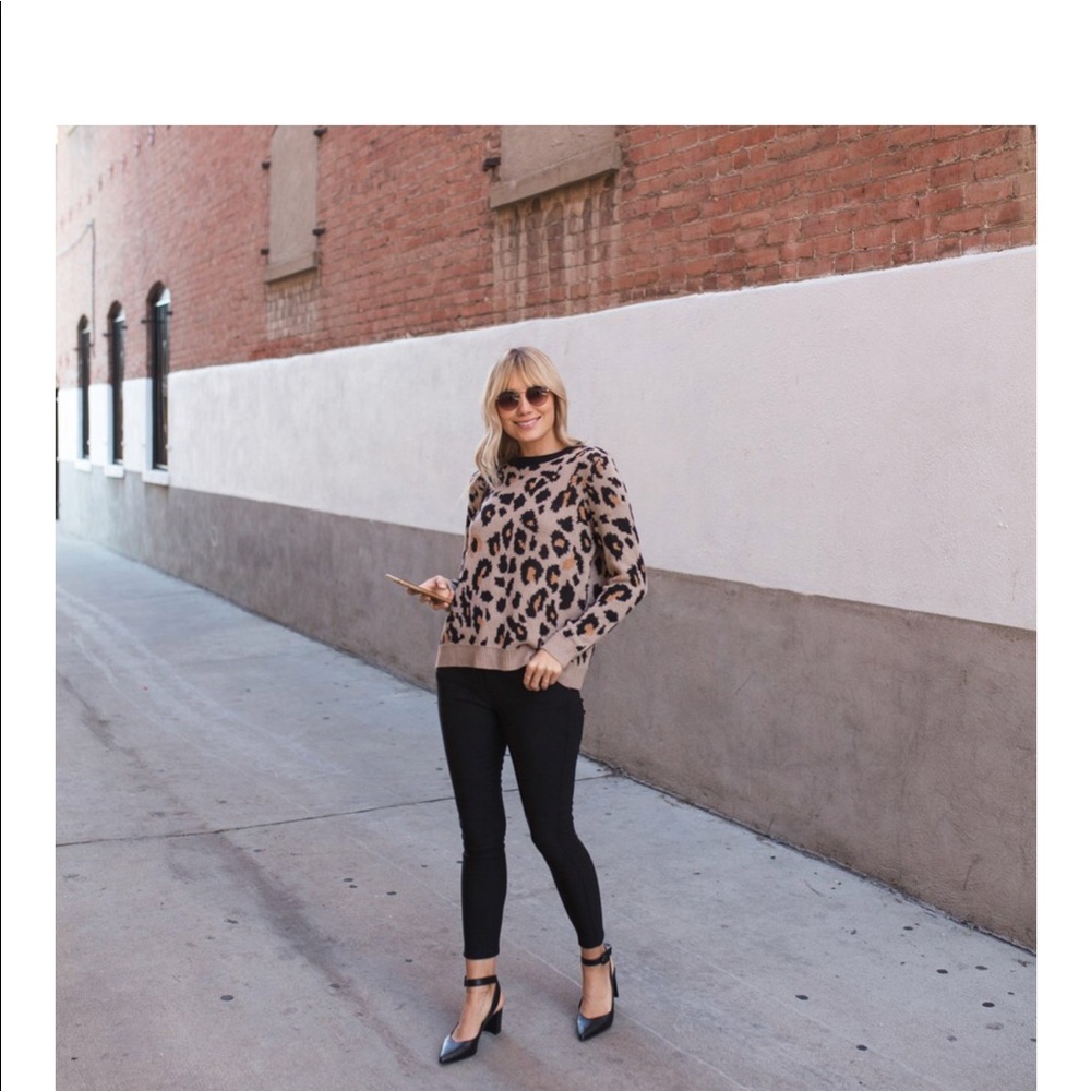 Leopard sweater